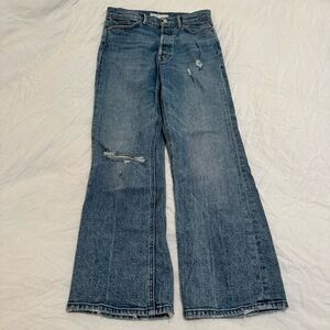 MOTHER The Tripper Distressed Denim - Size 28